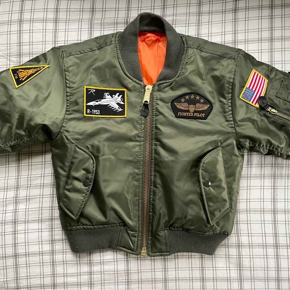 Kids Pilot Flight Jacket - Top Gun Maverick